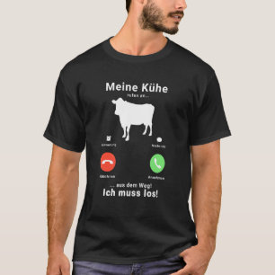 Camiseta Mi idea de vacas llamando al granjero Animals