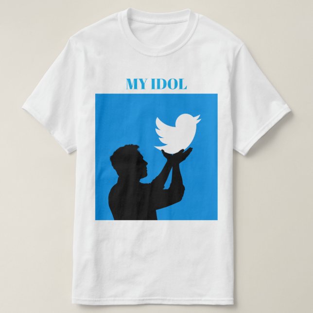 Camiseta Mi ÍDOLO Elon Musk (Diseño del anverso)