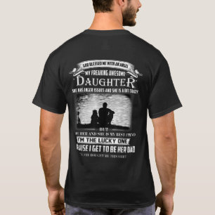 Camiseta Mi increíblemente genial hija me compró esta cam