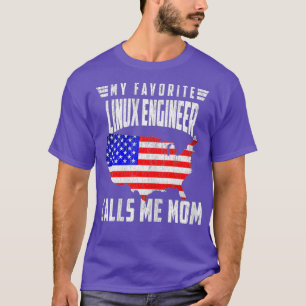 Camiseta Mi Ingeniero Linu Favorito Me Llama Mamá