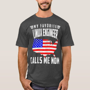 Camiseta Mi Ingeniero Linu Favorito Me Llama Mamá