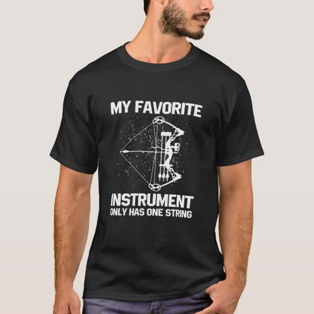 Camiseta Mi Instrumento Favorito Sólo Tiene Un Arco De Cade (Anverso)