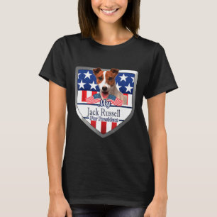 Camiseta Mi Jack Russell para la presidencia 2020