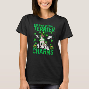 Camiseta Mi Jack Russell Terrier Es Mi Lucky Charms St Patr