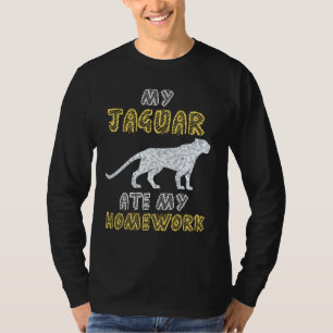 Camiseta Mi Jaguar se comió mi casa pantera animal de vuelt