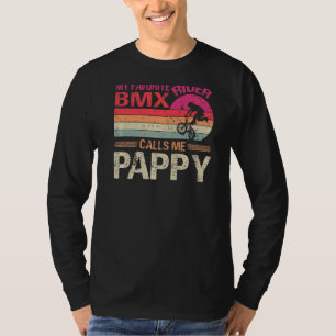 Camiseta Mi Jinete Bmx Favorito Me Llama Pappy Vintage