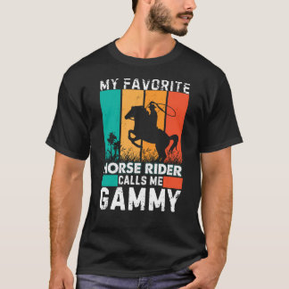 Camiseta Mi jinete favorito me llama el día de mi madre