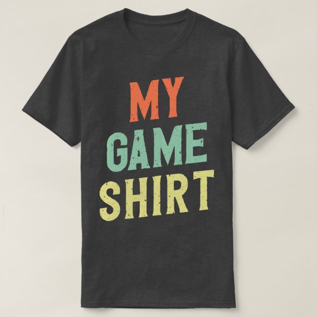 Camiseta Mi juego de regalos de juego (Diseño del anverso)