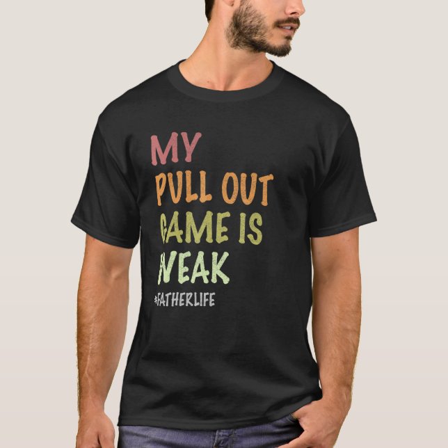 Camiseta Mi juego de retiro es débil nuevo padre padre Chis (Anverso)