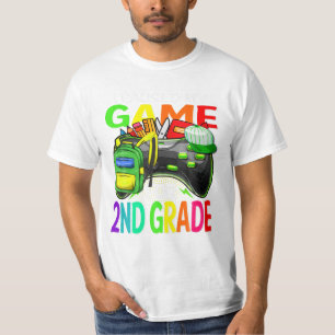 Camiseta Mi juego para juegos de 2º grado