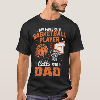 Camiseta Mi jugador de baloncesto favorito me llama
