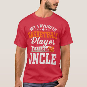 Camiseta Mi jugador de baloncesto favorito me llama tío div