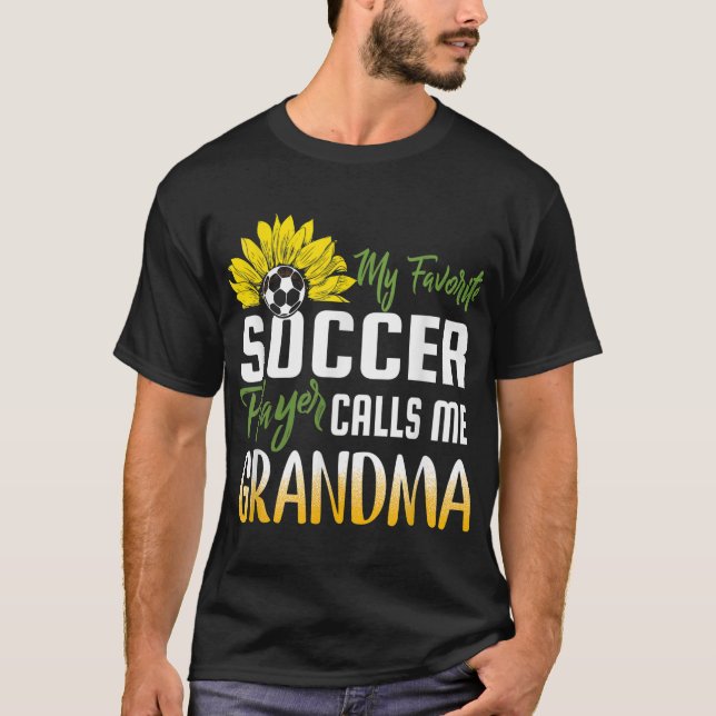 Camiseta Mi jugador de fútbol favorito me llama Sunflow de  (Anverso)