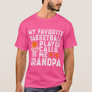 Camiseta Mi jugador favorito de baloncesto me llama abuelit
