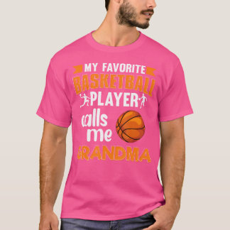 Camiseta Mi jugador favorito de baloncesto me llama abuelit
