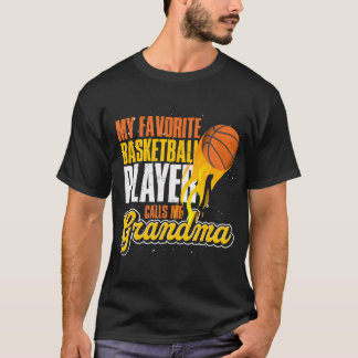Camiseta Mi jugador favorito de baloncesto me llama abuelit