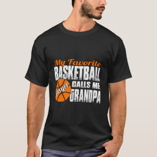 Camiseta Mi jugador favorito de baloncesto me llama balonce