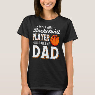 Camiseta Mi jugador favorito de baloncesto me llama familia