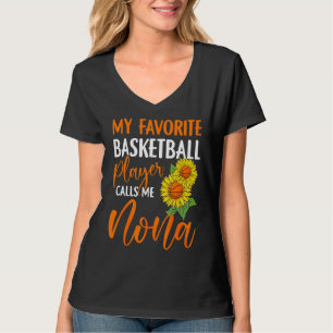 Camiseta Mi jugador favorito de baloncesto me llama Nona Su