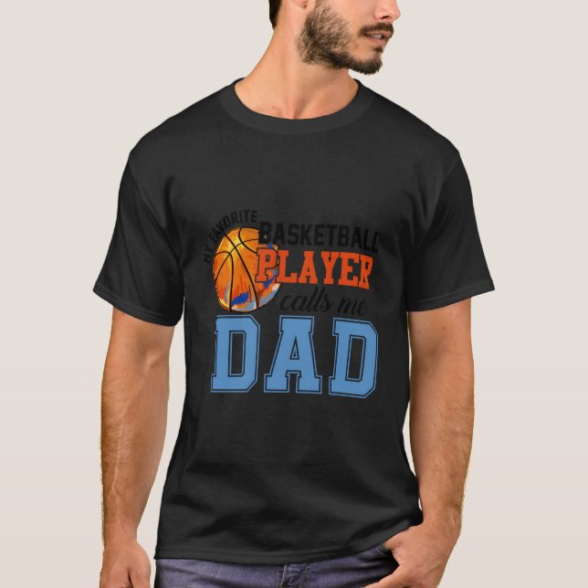 Camiseta Mi jugador favorito de baloncesto me llama vaquero (Anverso)