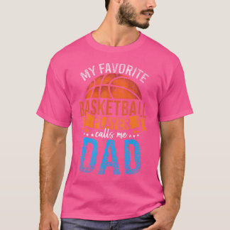 Camiseta Mi jugador favorito de baloncesto me llama vaquero