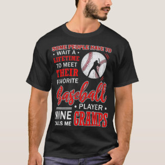 Camiseta Mi jugador favorito de béisbol me llama campeones