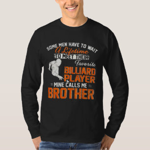 Camiseta Mi jugador favorito de billar Billiard Snooker me 