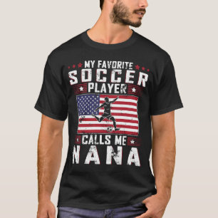 Camiseta Mi jugador favorito de fútbol me llama Día de la M
