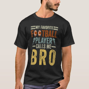 Camiseta Mi jugador favorito de fútbol me llama fútbol herm