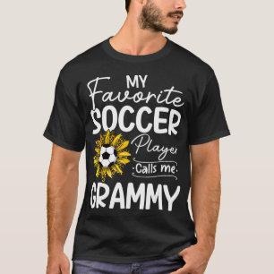 Camiseta Mi jugador favorito de fútbol me llama Grammy Sunf