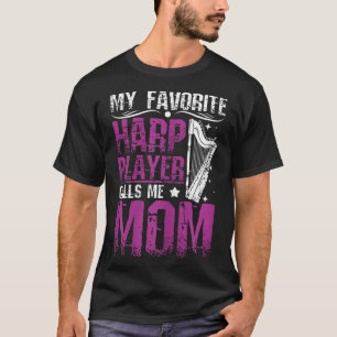 Camiseta Mi jugador favorito de harp me llama mamá