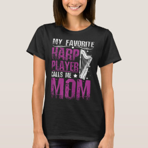 Camiseta Mi jugador favorito de harp me llama mamá