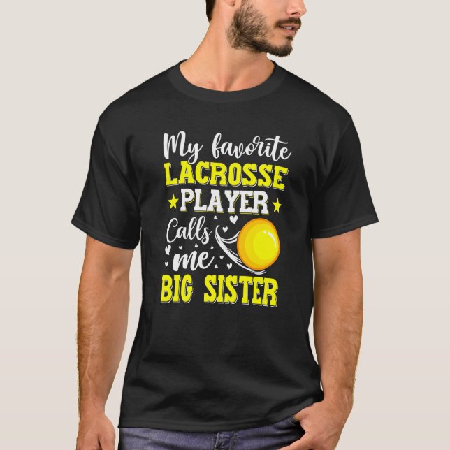 Camiseta Mi jugador favorito de Lacrosse me llama Gran Herm (Anverso)