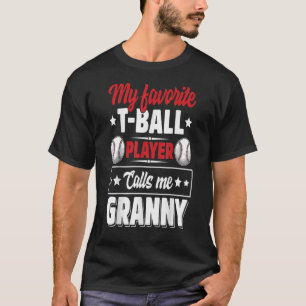 Camiseta Mi jugador favorito de TBall me llama Madres de Ab