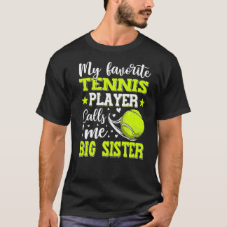 Camiseta Mi jugador favorito de tenis me llama gran marione