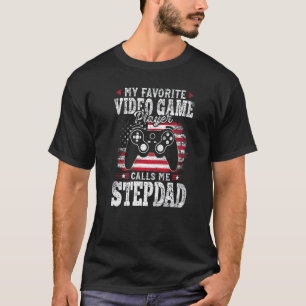 Camiseta Mi jugador favorito de videojuegos me llama Stepda