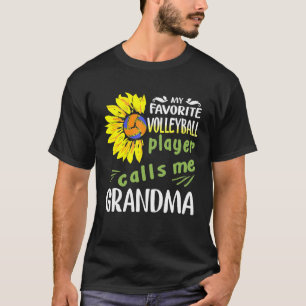Camiseta Mi jugador favorito de voleibol me llama "Abuela S