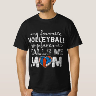 Camiseta Mi jugador favorito de voleibol me llama mamá Dive