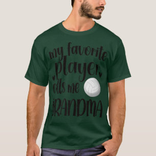 Camiseta Mi jugador favorito de voleibol me llama voleibol