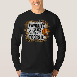 Camiseta Mi jugador favorito me llama Tootsie Basketball Mo