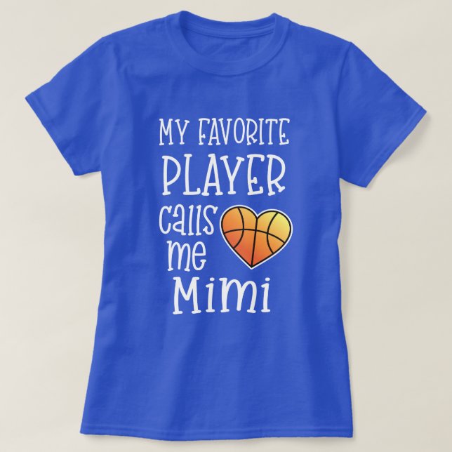Camiseta Mi jugador preferido me llama regalo del (Diseño del anverso)