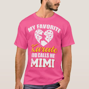 Camiseta Mi Karate favorito me llama Mimi Funny Karate Mimi