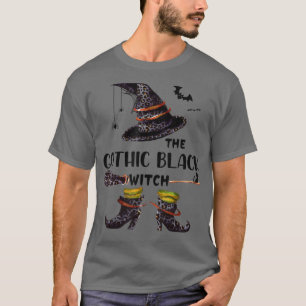 Camiseta Mí La Grad Student Witch Funny Halloween Familiare