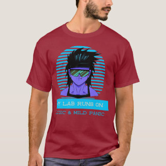 Camiseta Mi laboratorio funciona con lógica y un poco de pá