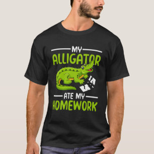 Camiseta Mi lagarto se comió mi tarea