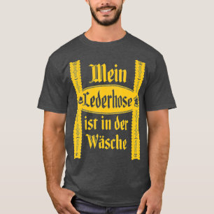Camiseta Mi Lederhosen Está En El Cos De Oktoberfest Funny 