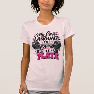 Camiseta Mi Lenguaje del Amor es Agregar Otro Disco