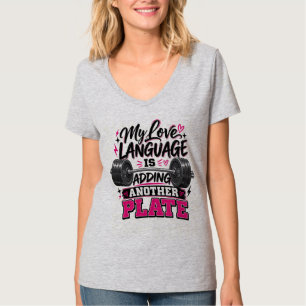 Camiseta Mi Lenguaje del Amor es Agregar Otro Disco