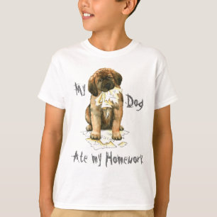 Camiseta Mi Leonberger Ate Mi Casa