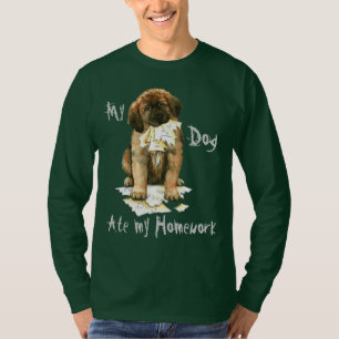 Camiseta Mi Leonberger Ate Mi Casa